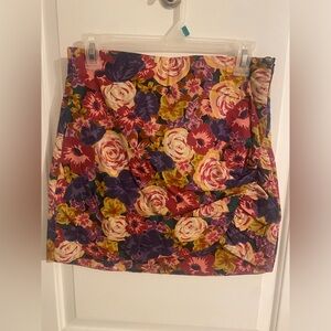 Zara Flower Skirt Medium